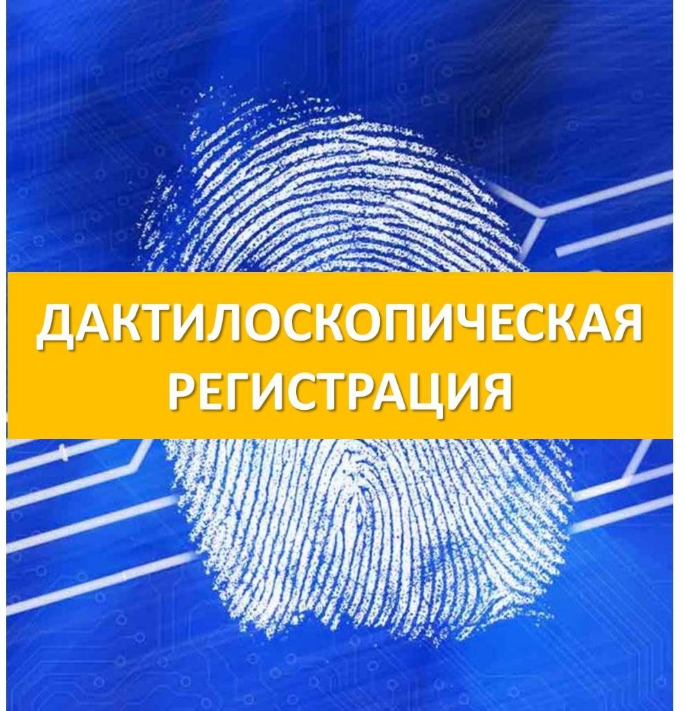 Государственная услуга по добровольной дактилоскопии граждан.